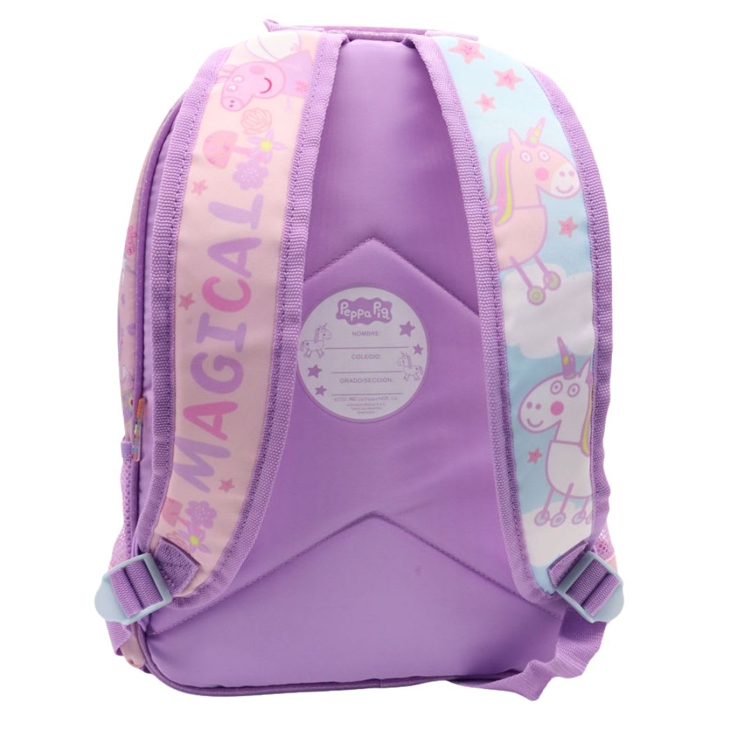 Pack Escolar Mochila Peppa Pig Unicornios Nido3