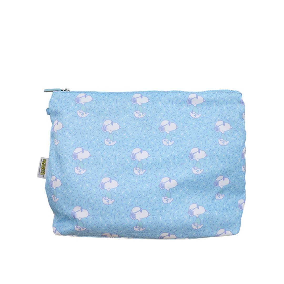 Pack Bolso de Playa Snoopy Celeste + Neceser4