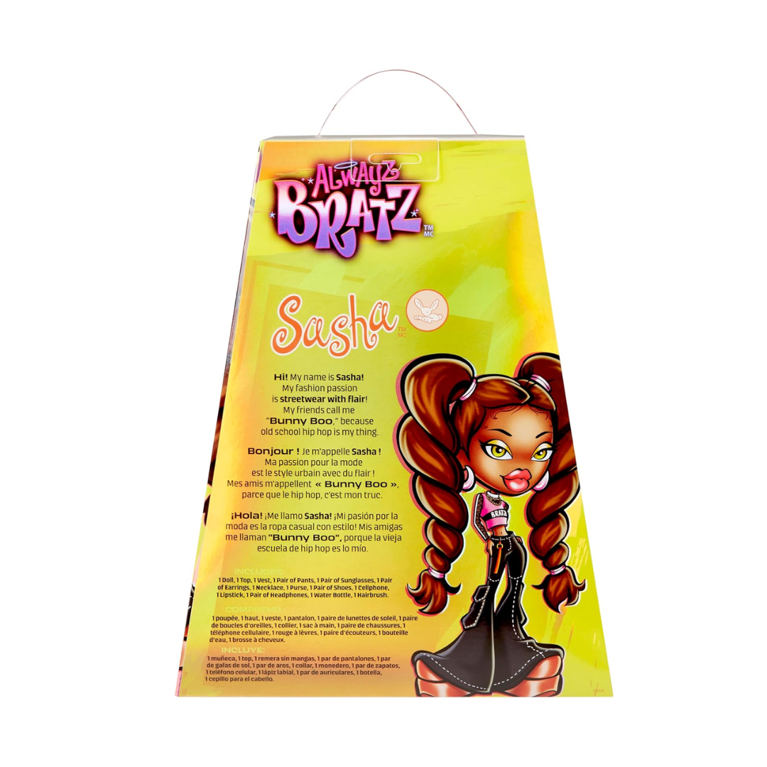 Muñeca Alwayz Bratz Sasha con 10 Accesorios y Póster4