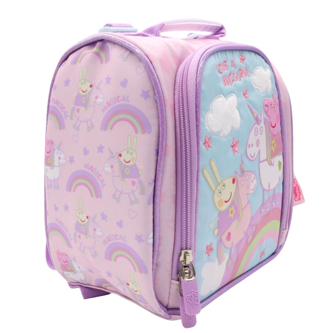 Pack Escolar Mochila Peppa Pig Unicornios Nido4