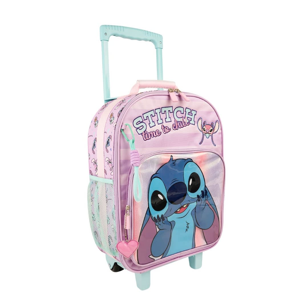 Pack Escolar Maleta Stitch Lila Oficio2