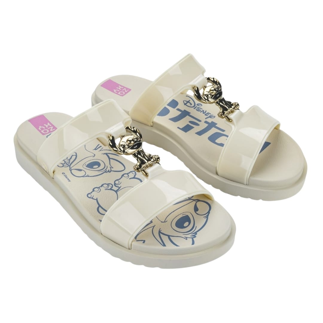 Sandalias Mujer Casuales Stitch Zaxy Beige 0