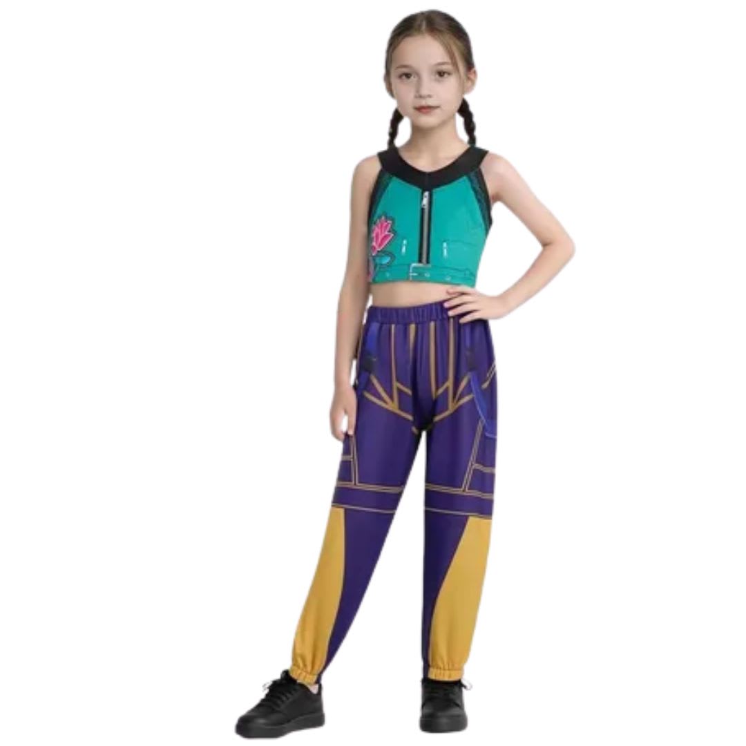 Disfraz Niña Zoey Las Guerreras K-Pop2