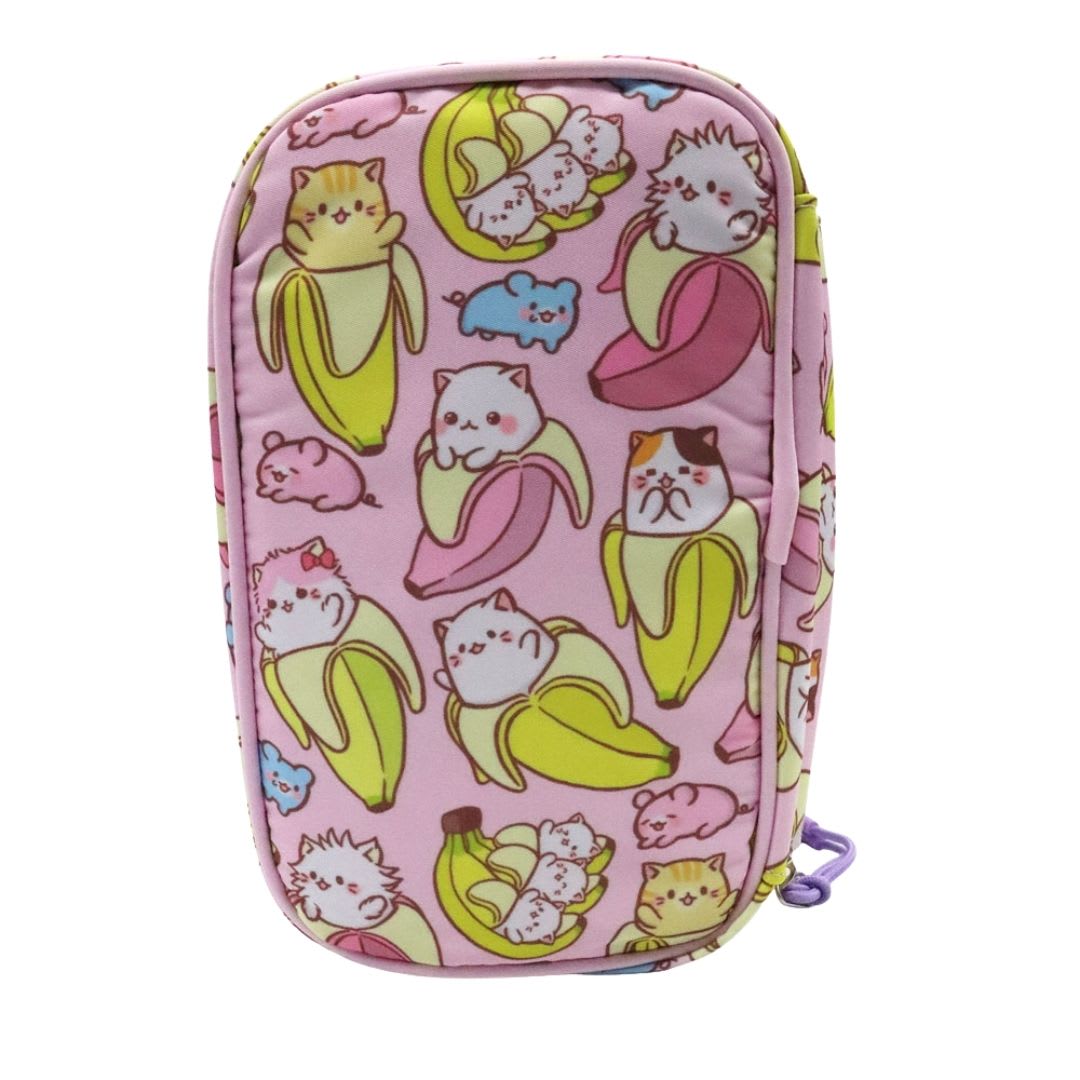 Pack Escolar Mochila Bananya Gatito Gabby Anime Oficio7