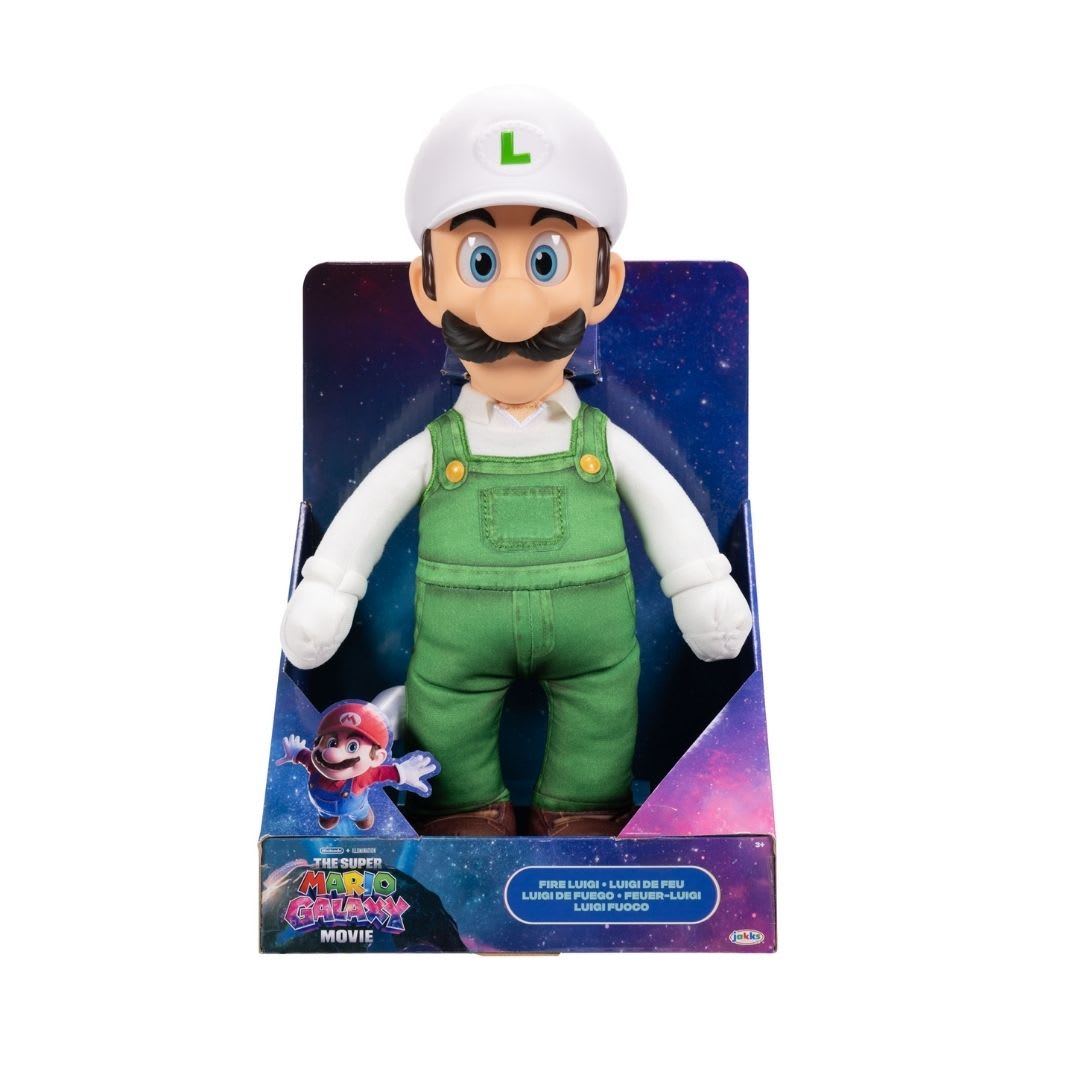 Peluche Super Mario Galaxy Luigi 37 cm Nintendo 0