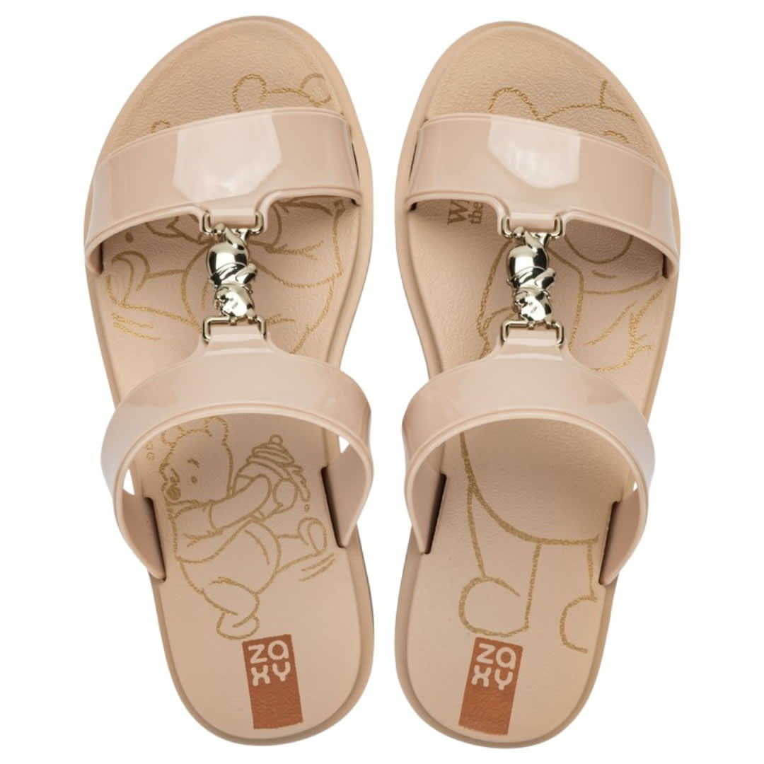 Sandalias Mujer Casuales Winnie Pooh Zaxy Melon2