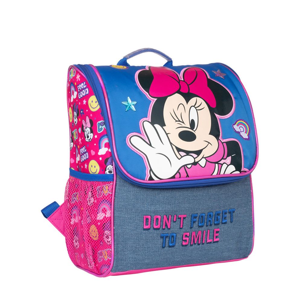 Lonchera Mochila Disney Minnie Mouse Lentejuelas2
