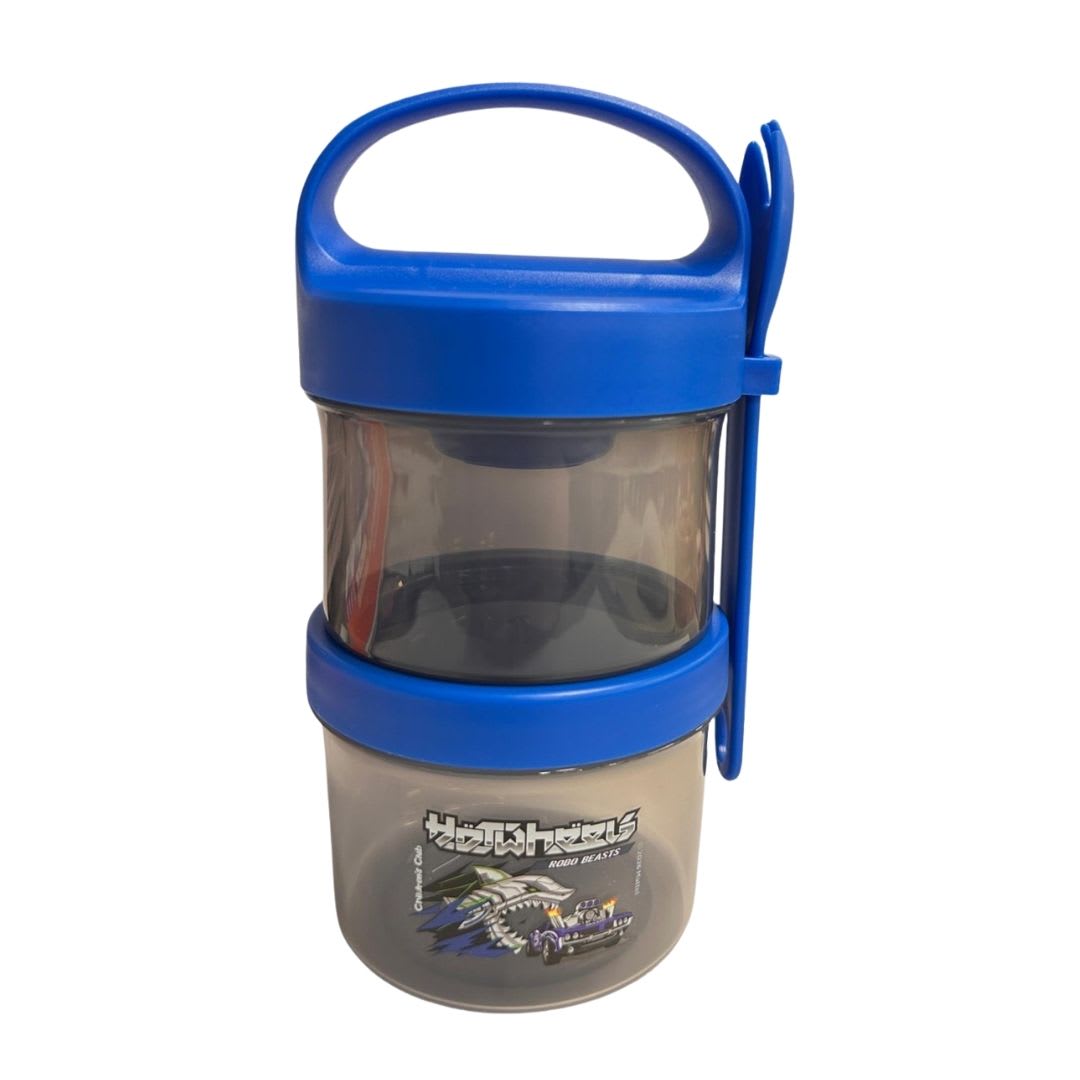 Taper Snack Escolar Hot Wheels 720 ML 0