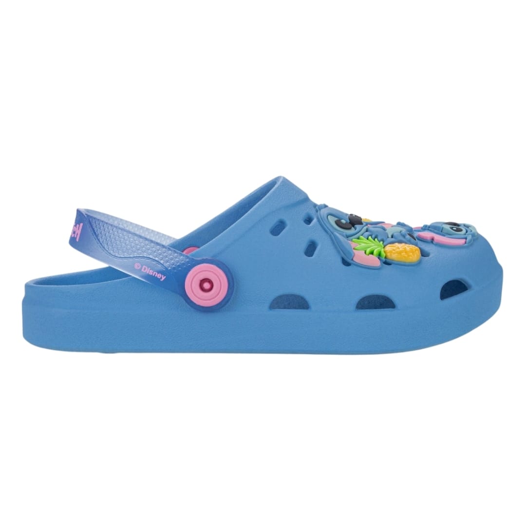Sandalias Niña Canasta Clog Stitch Celeste3
