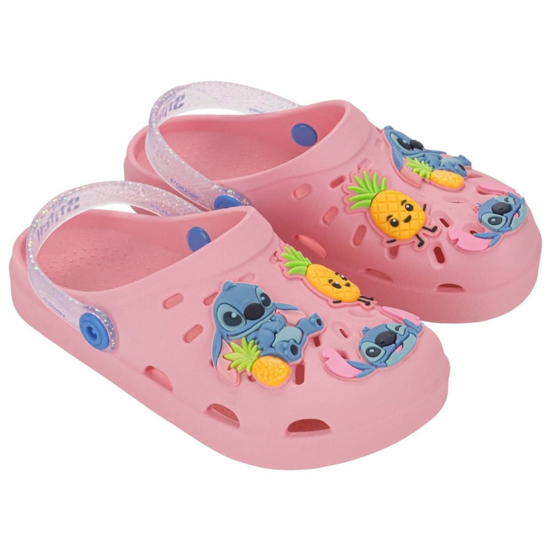 Sandalias Niña Canasta Clog Stitch Rosado 0
