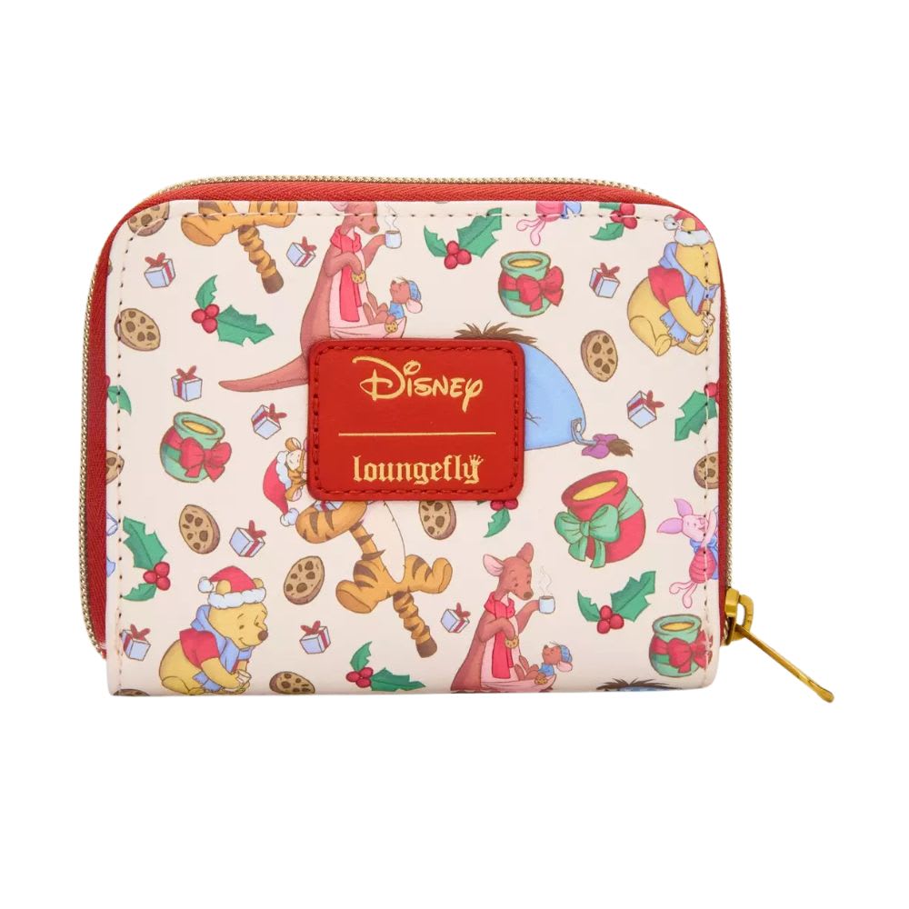 Billetera Loungefly Winnie Pooh Navideña4