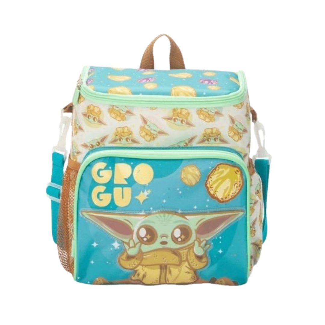 Maleta Nido + Lonchera + Cartuchera Star Wars Baby Yoda Niño3