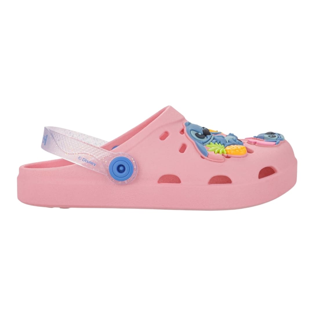 Sandalias Niña Canasta Clog Stitch Rosado3