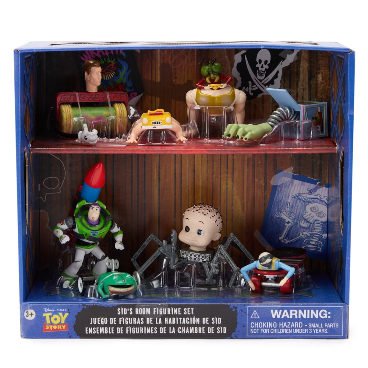 Playset Disney Store Toy Story Habitacion de Sid2