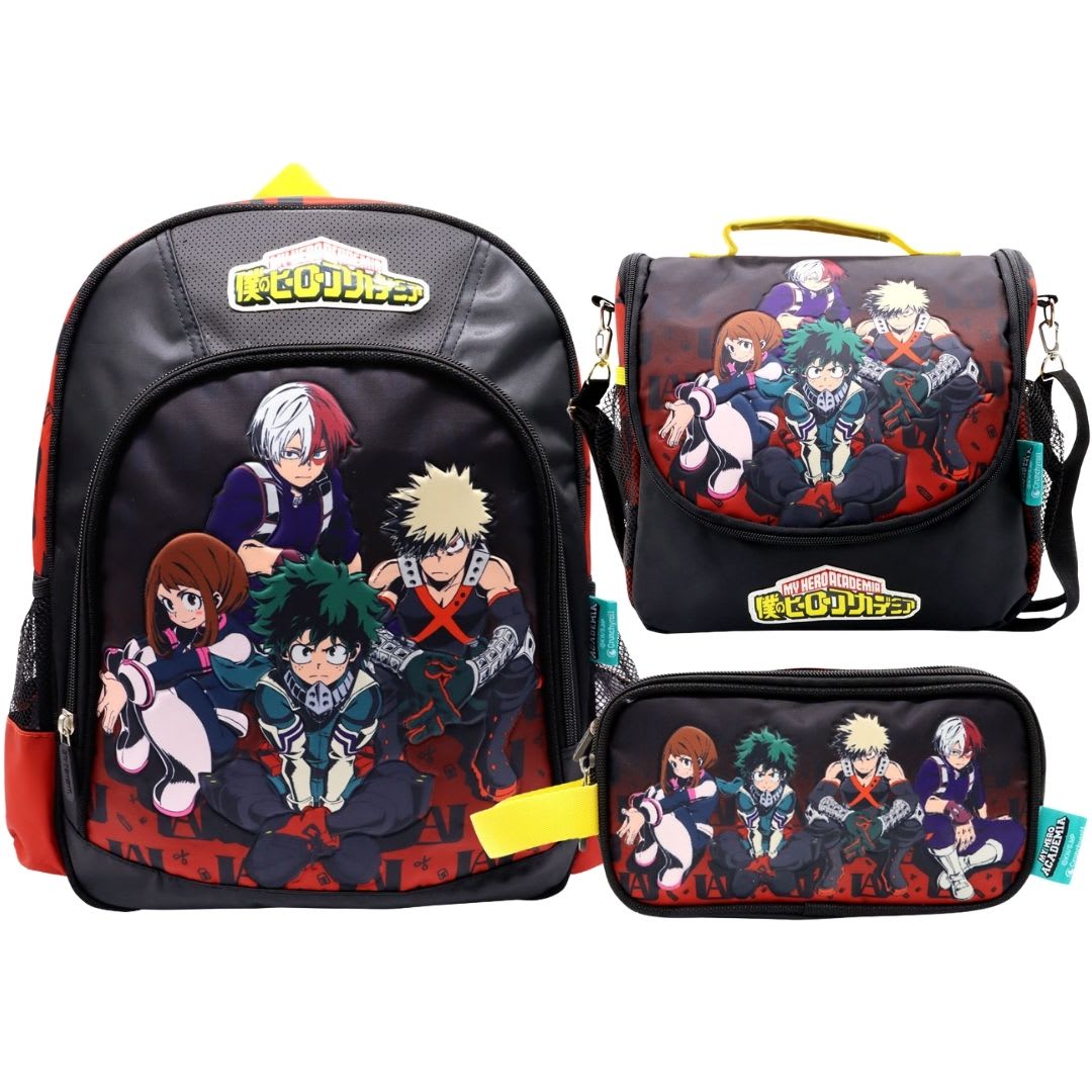 Pack Escolar Mochila My Hero Academia Oficio 0