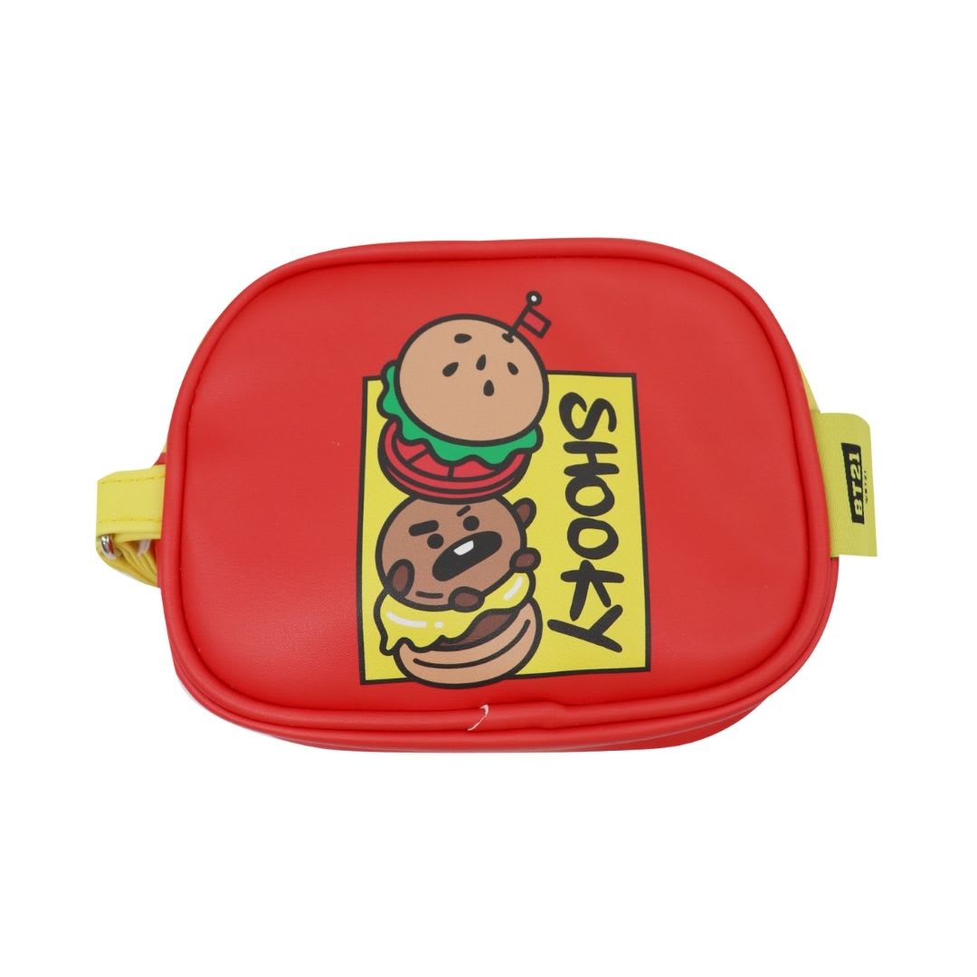 Neceser BT21 Shooky Line Friends Diseño KPop Kawaii 14x10x2.5 cm 0