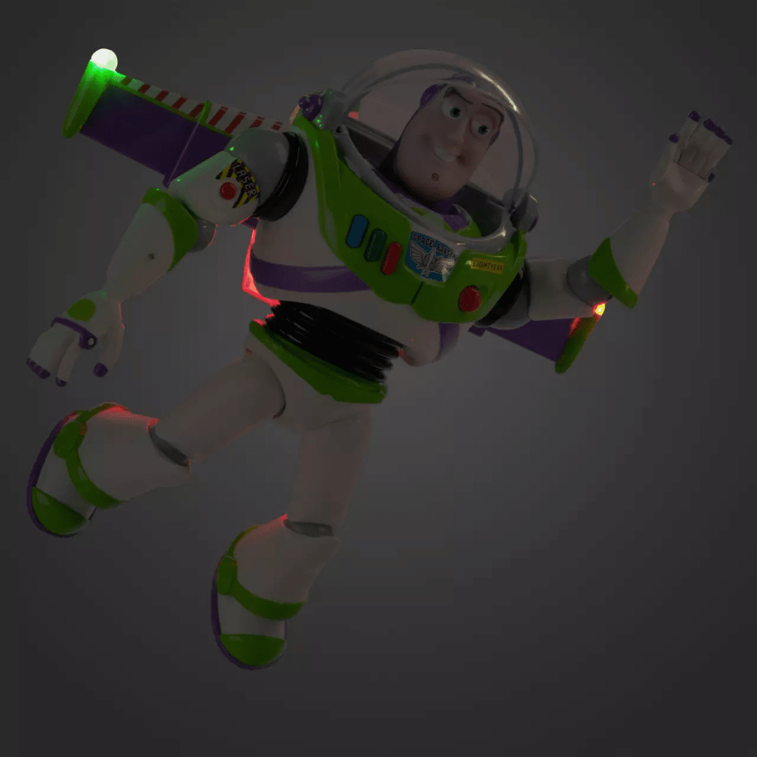 Muñeco Interactivo Disney Store Buzz Lightyear Toy Story 45