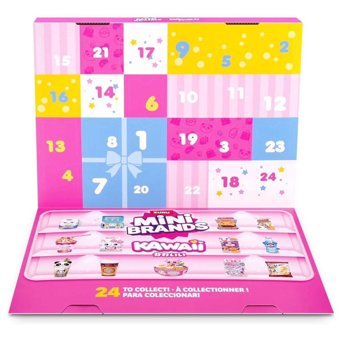 Calendario de Adviento Mini Brands Kawaii ZURU con Mini Coleccionables Sorpresa2