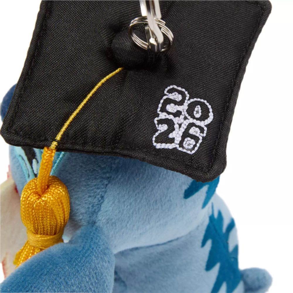 Llavero Peluche Stitch Graduacion Disney Store 10 cm4