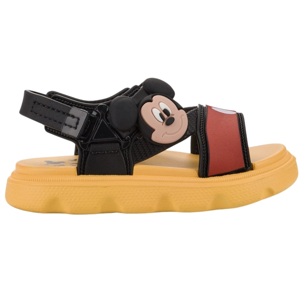 Sandalias Bebe Playeras Mickey Mouse Amarilo3