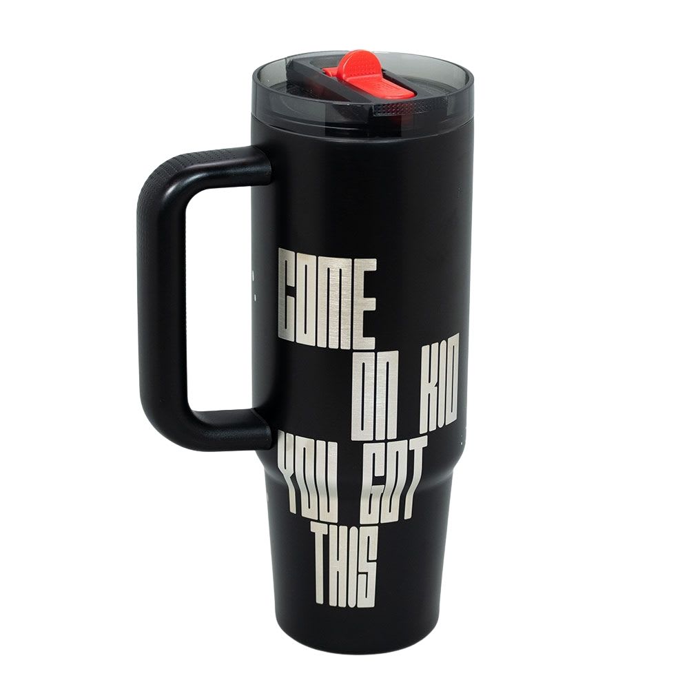 Mug Vaso Acero Termico Mandalorian y Grogu Baby Yoda Star Wars Keep 900 ML5