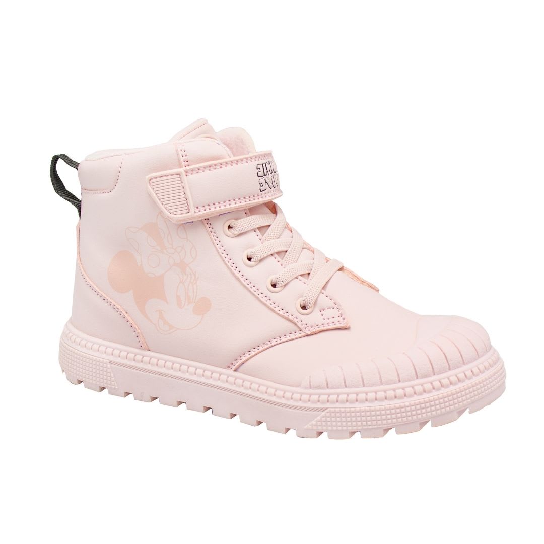 Zapatillas Niña Minnie Mouse Disney Botin Rosado2