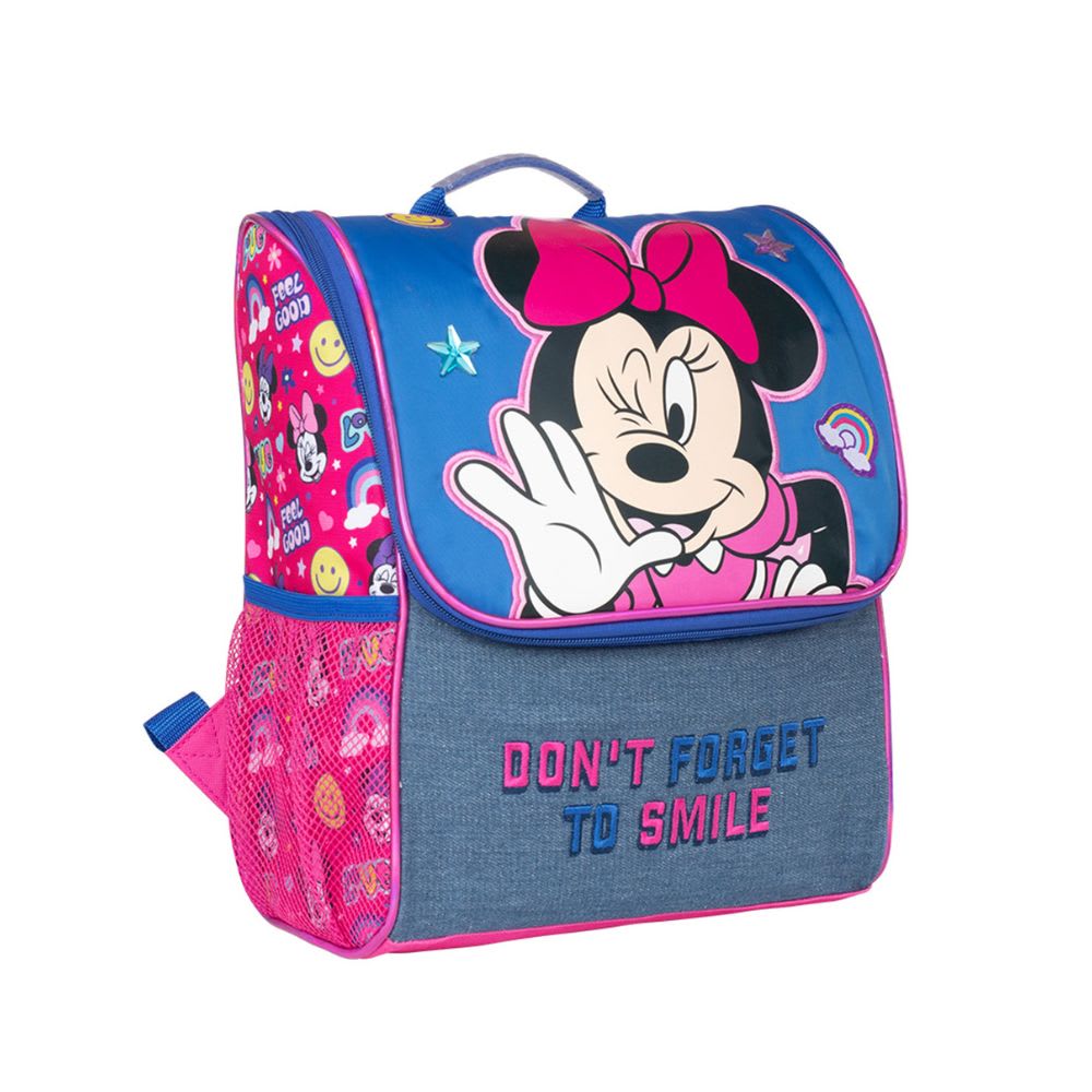 Lonchera Mochila Disney Minnie Mouse Lentejuelas4