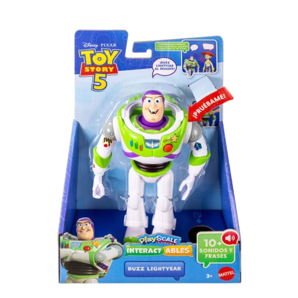 Juguete Buzz Lightyear Toy Story 5 Articulable Mattel Frases y Sonidos 0