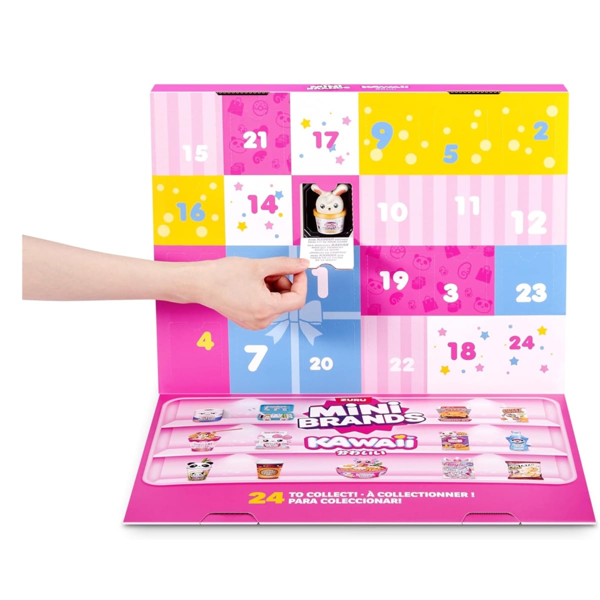 Calendario de Adviento Mini Brands Kawaii ZURU con Mini Coleccionables Sorpresa3