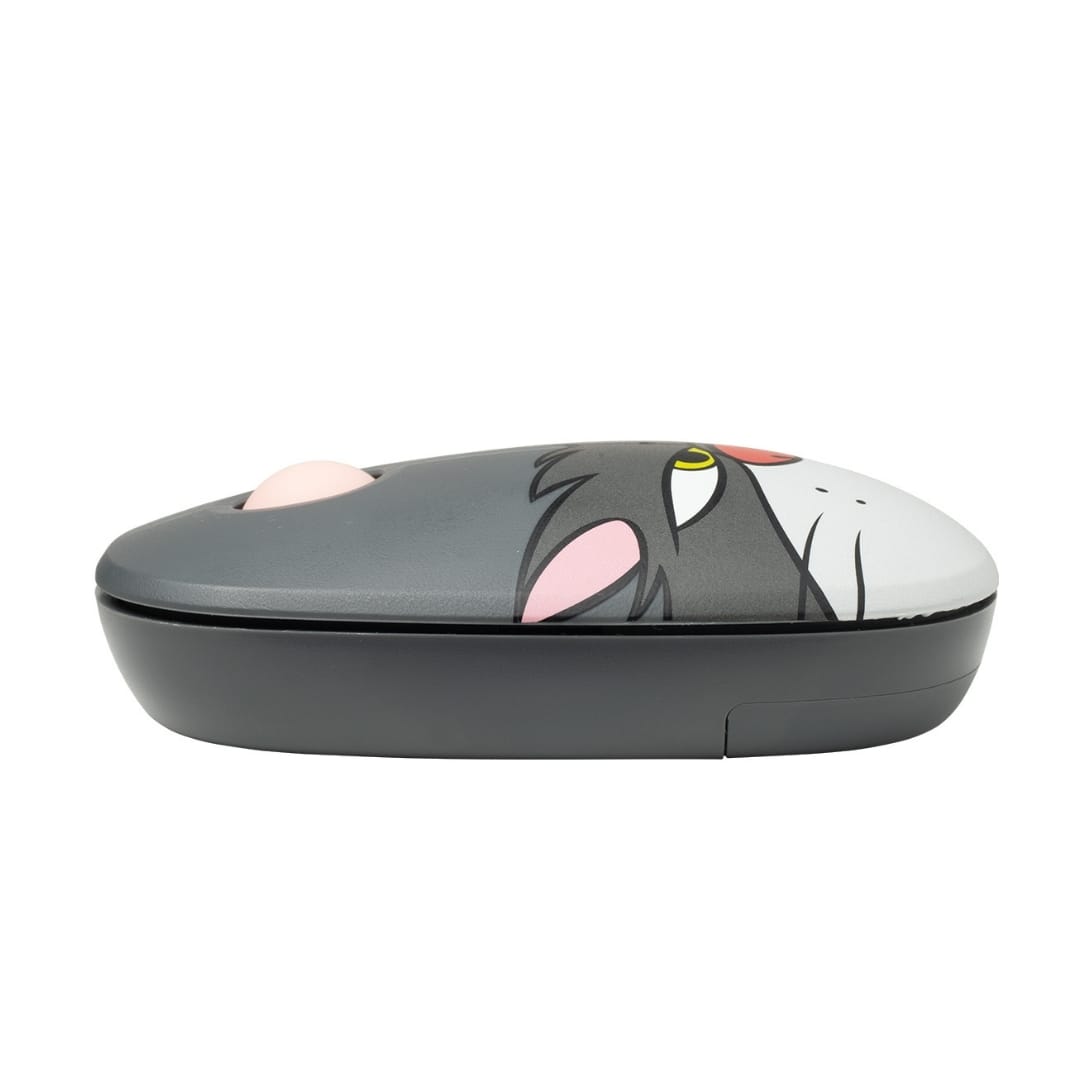 Mouse Inalambrico Gato Lucifer Disney Gris3