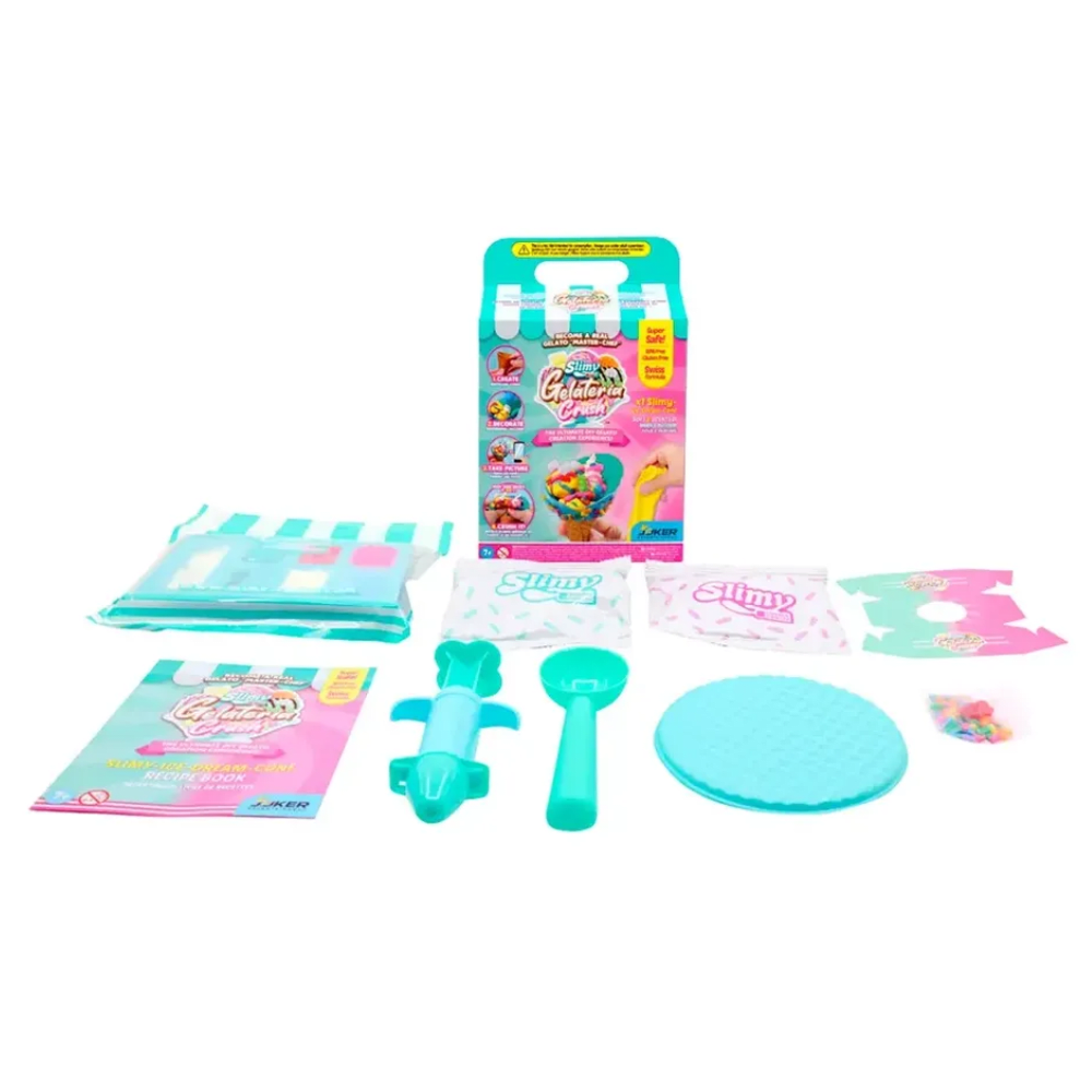 Kit de Helado Slime Gelateria Helado en Cono Sabor sorpresa4