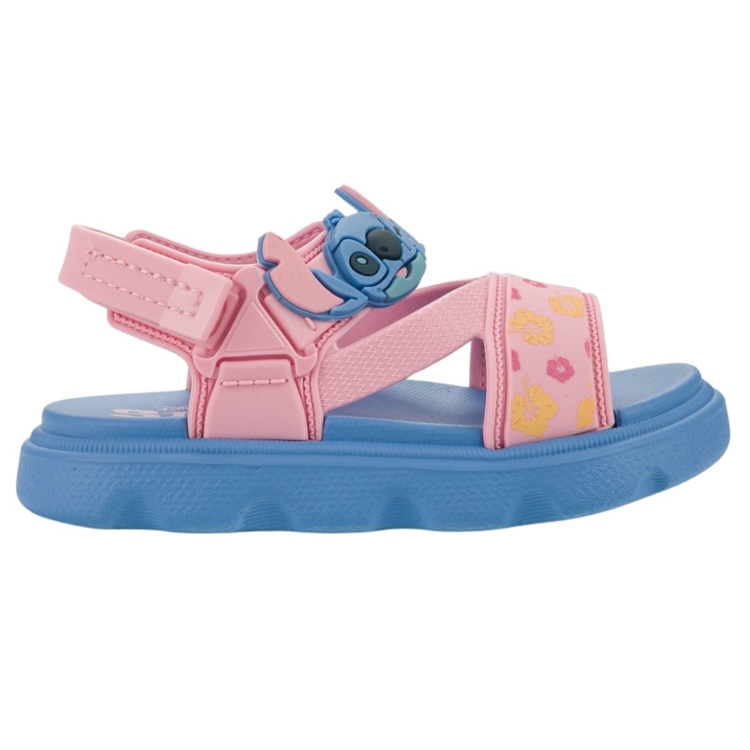 Sandalias Bebe Playeras Stitch Celeste3