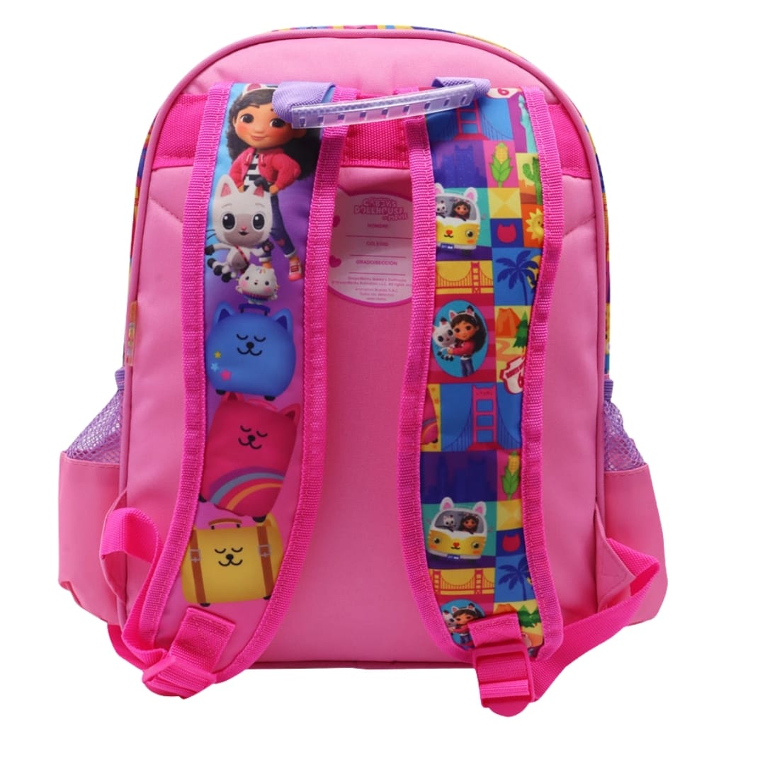 Pack Escolar Mochila Gabby Dollhouse La Pelicula Nido3