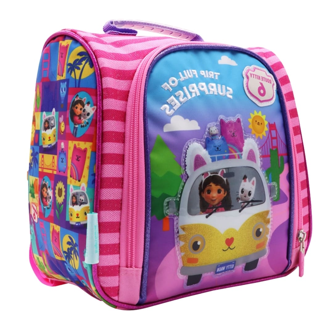 Pack Escolar Maleta Gabby Dollhouse La Pelicula Nido4