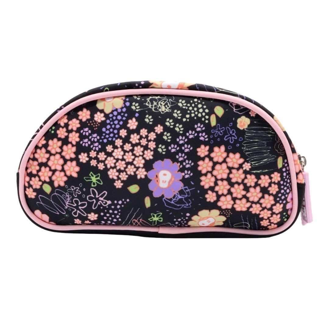 Pack Escolar Mochila Snoopy Negro Rosa Oficio7