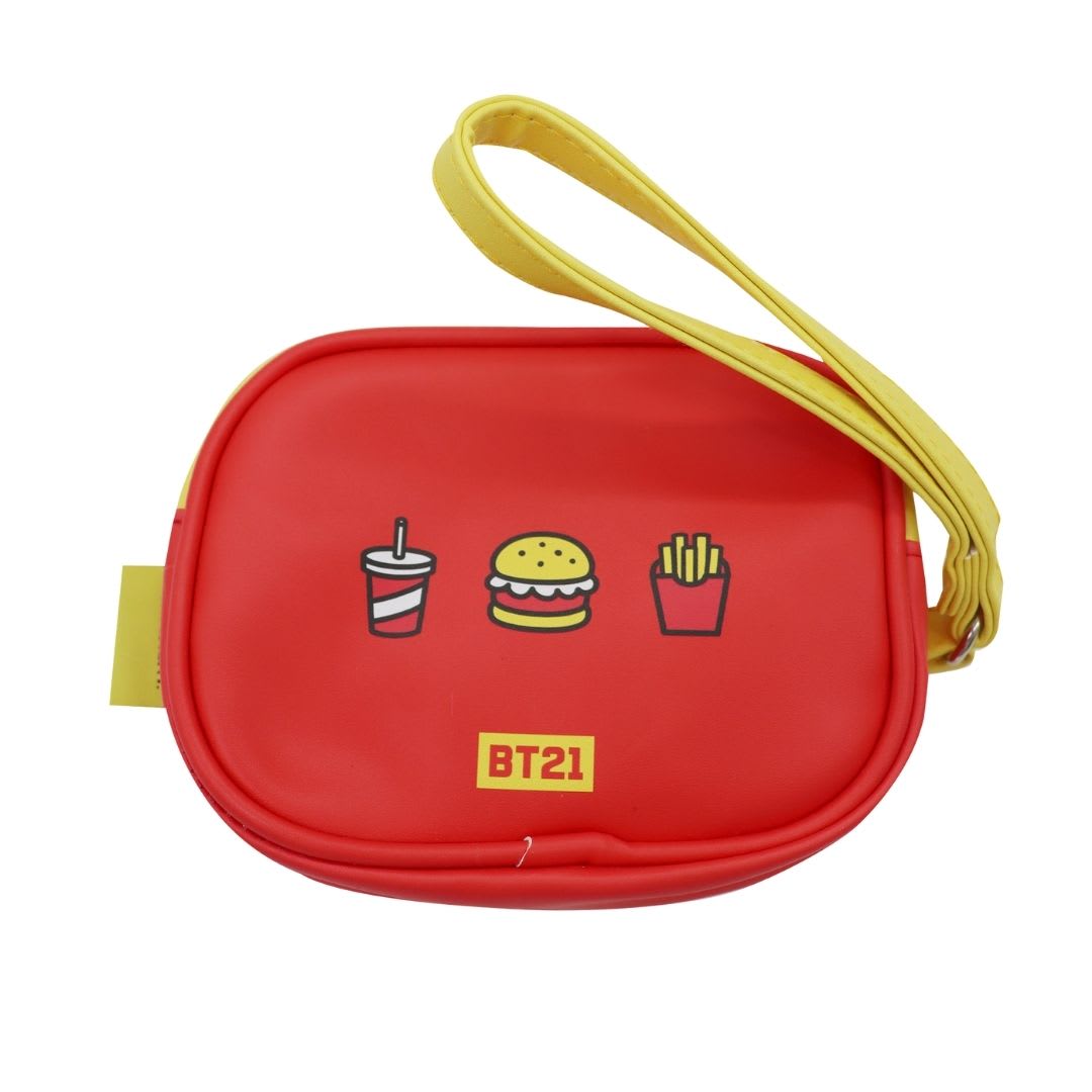 Neceser BT21 Shooky Line Friends Diseño KPop Kawaii 14x10x2.5 cm3