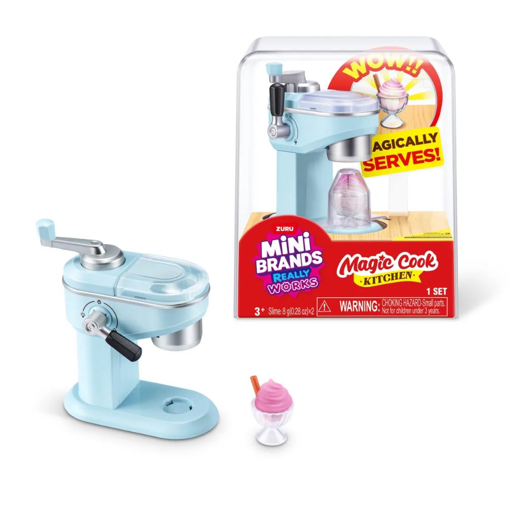 Juguete Maquina de Helados Cocina Magica Mini Brands 0
