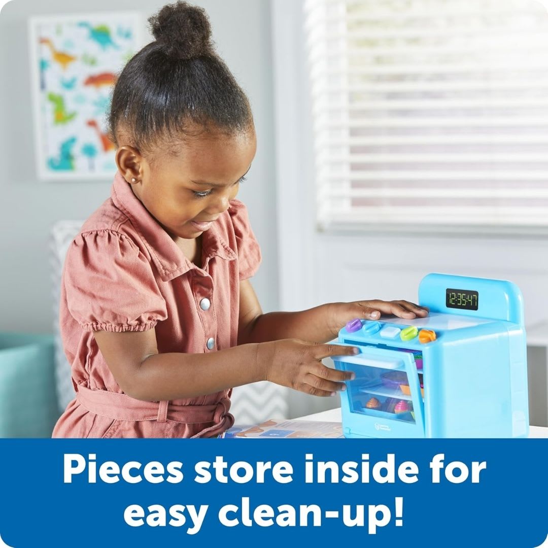 Set Didactico Seleccion Mini Horno Cocina Learning Resources2