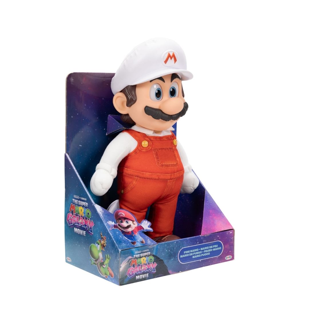 Peluche Super Mario Galaxy Mario Bros 37 cm Nintendo2
