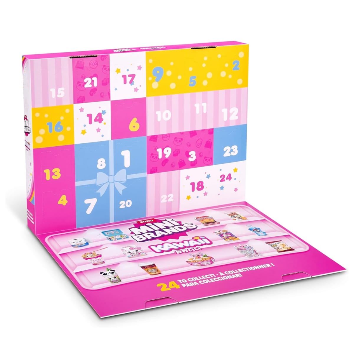 Calendario de Adviento Mini Brands Kawaii ZURU con Mini Coleccionables Sorpresa4
