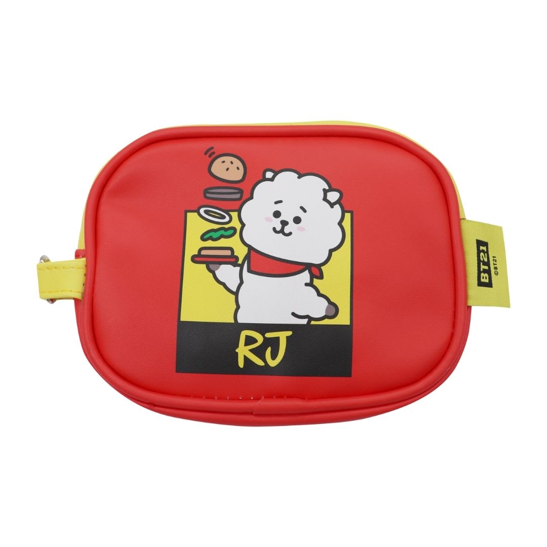 Neceser BT21 RJ Line Friends Diseño KPop Kawaii 14x10x2.5 cm 0