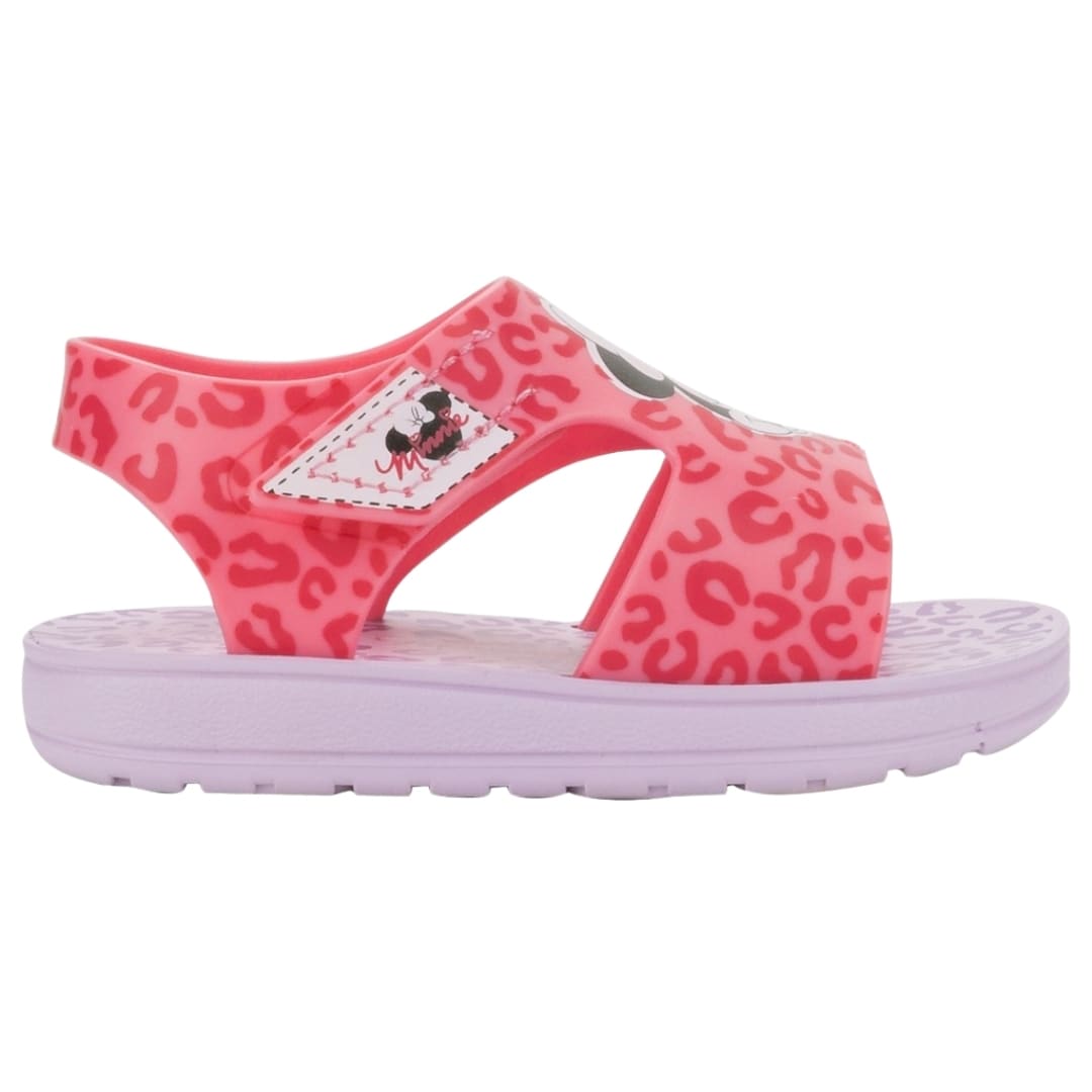 Sandalias Bebe Playeras Minnie Mouse Lila3