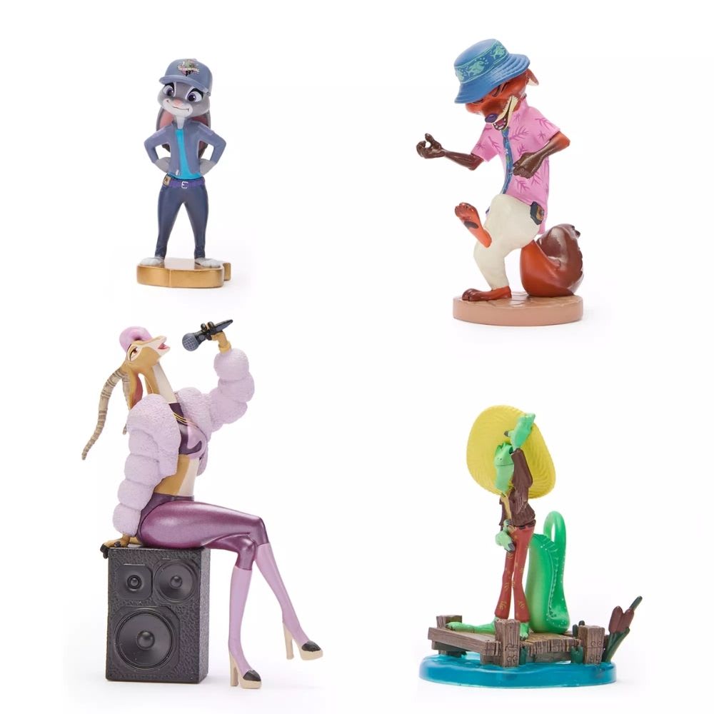 Playset Zootpopia 2 Disney Store 8 Figuras2
