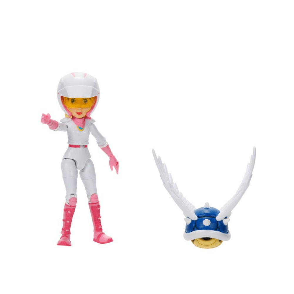 Figura Articulada Princesa Peach Super Mario Bros Nintendo 12 cm3