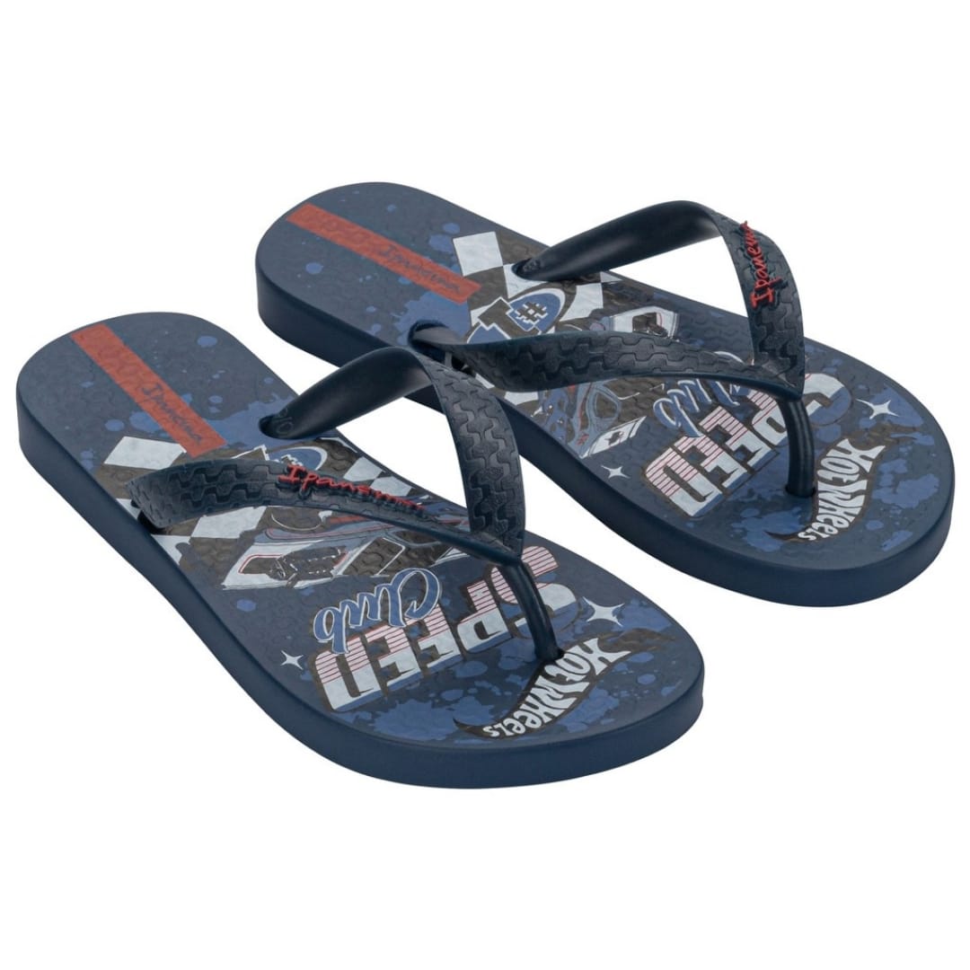 Sandalias Niño Playera Hot Wheels Ipanema Azul 0