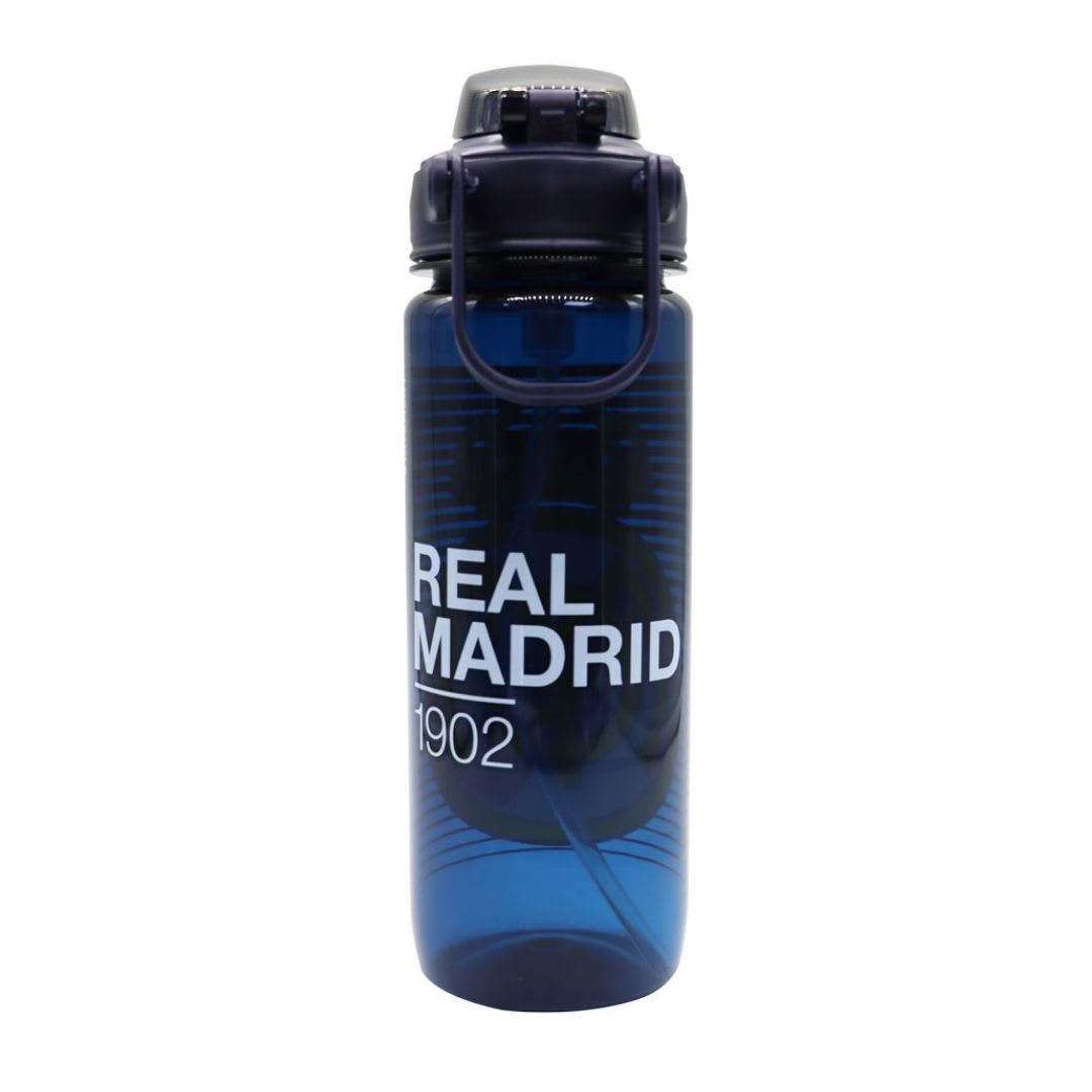 Tomatodo Escolar Botella Con Cañita Real Madrid Futbol 750 ML4