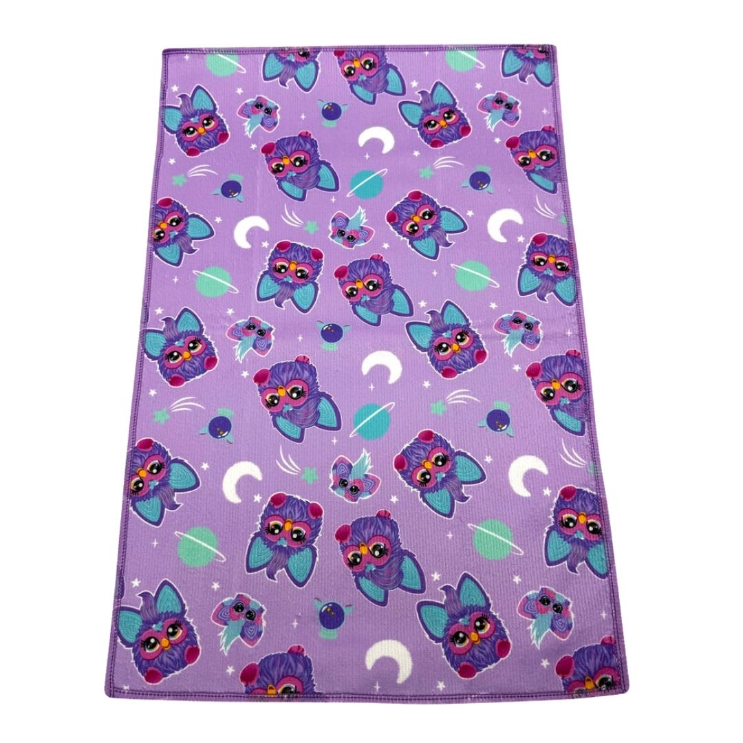 Set de Toallas Escolar x2 Furby 28x36cm2