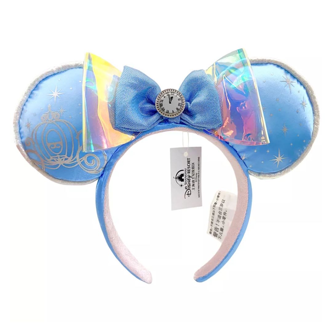 Vincha Diadema Orejas Minnie Cenicienta Disney Store 0