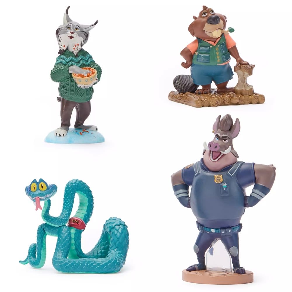 Playset Zootpopia 2 Disney Store 8 Figuras3