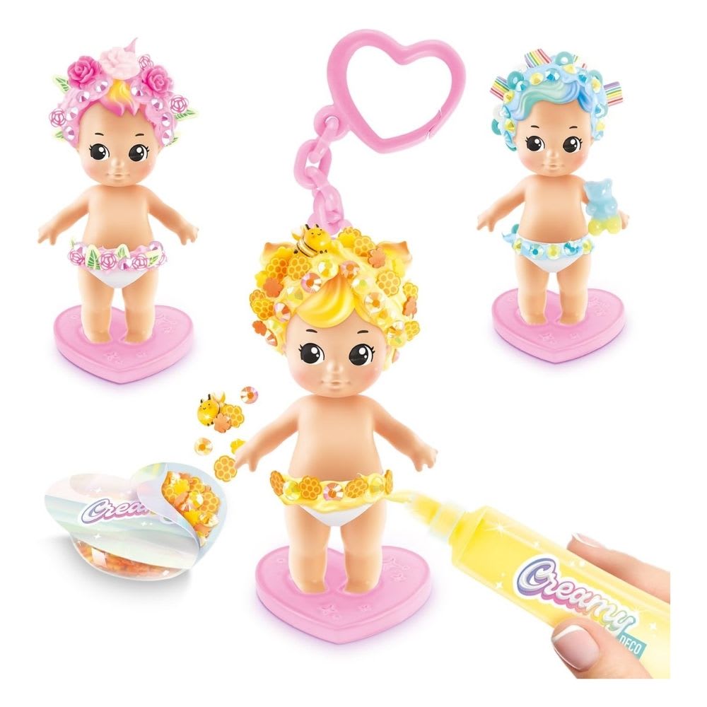 Llavero Charm Sorpresa Coleccionable Creamy Decora Tu Propio Bebe2